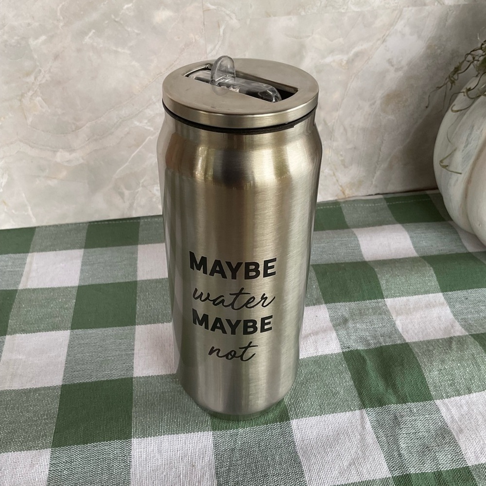 Stainless steel water can tumbler